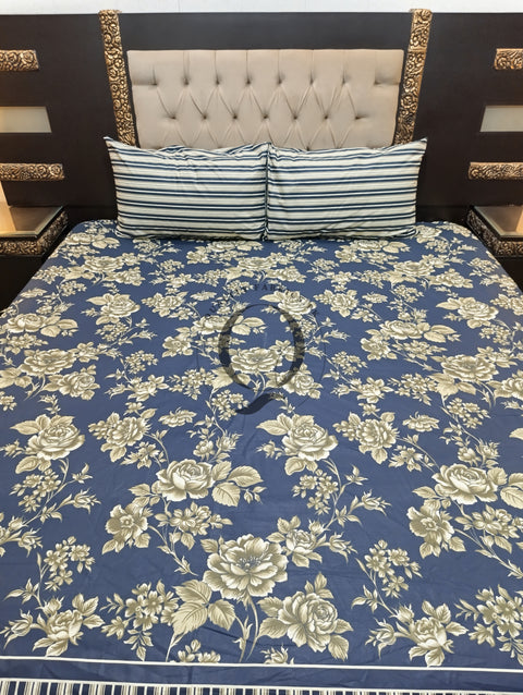 QF-2210: 3 Piece Cotton Bed Sheet