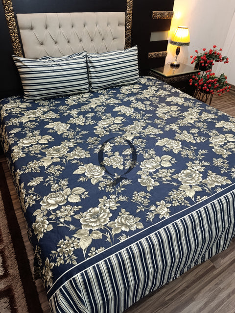 QF-2210: 3 Piece Cotton Bed Sheet