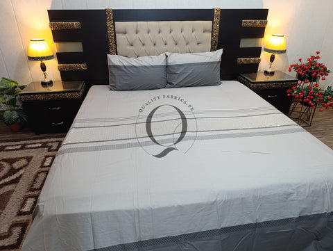 QF-2211: 3 Piece Cotton Bed Sheet