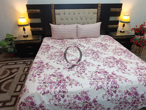 QF-2214: 3 Piece Cotton Bed Sheet