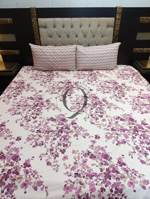 QF-2214: 3 Piece Cotton Bed Sheet