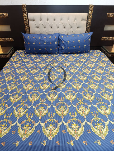 QF-2215: 3 Piece Cotton Bed Sheet