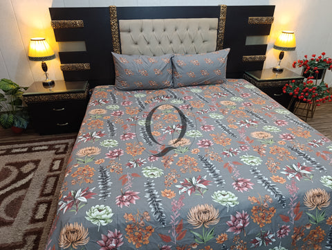 QF-2217: 3 Piece Cotton Bed Sheet