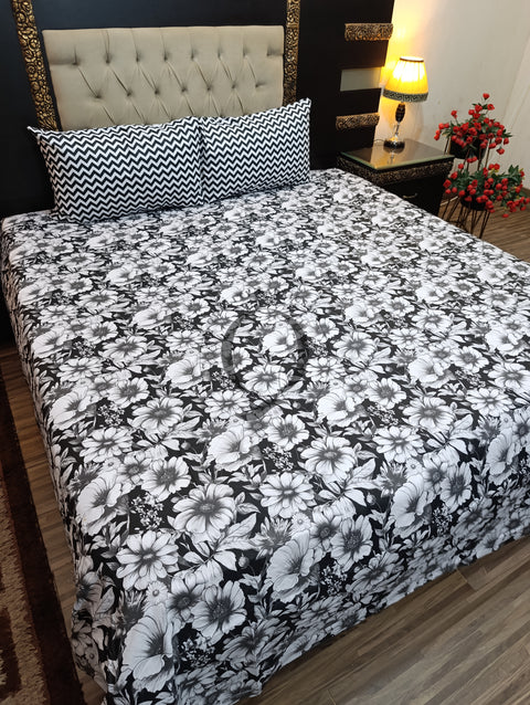QF-2219: 3 Piece Cotton Bed Sheet