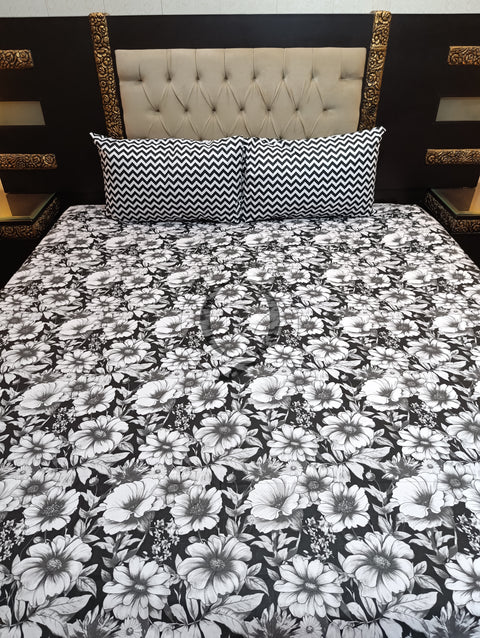 QF-2219: 3 Piece Cotton Bed Sheet