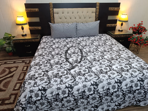 QF-2219: 3 Piece Cotton Bed Sheet