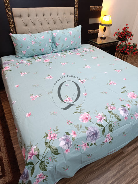 QF-2221: 3 Piece Cotton Bed Sheet