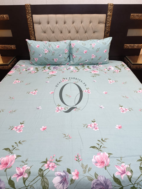 QF-2221: 3 Piece Cotton Bed Sheet