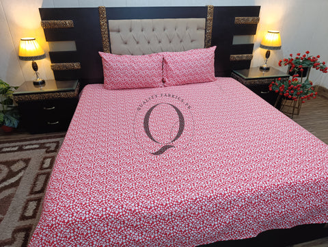 QF-2223: 3 Piece Cotton Bed Sheet