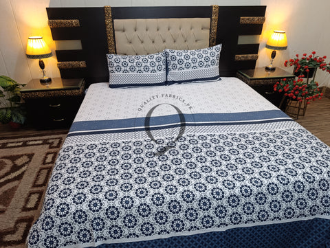 QF-2225: 3 Piece Cotton Bed Sheet