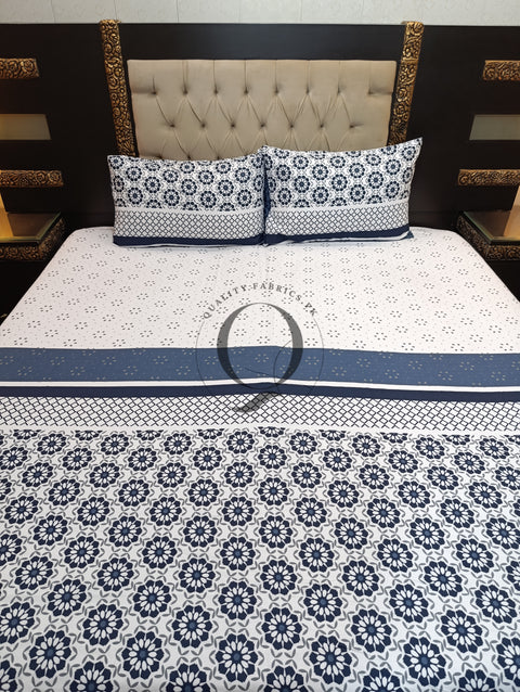 QF-2225: 3 Piece Cotton Bed Sheet