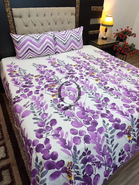 QF-2226: 3 Piece Cotton Bed Sheet