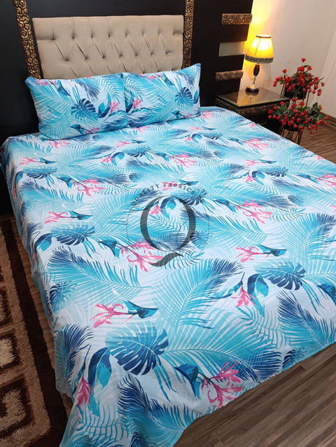 QF-2228: 3 Piece Cotton Bed Sheet
