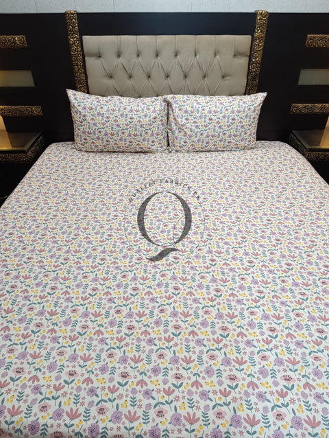 QF-2231: 3 Piece Cotton Bed Sheet