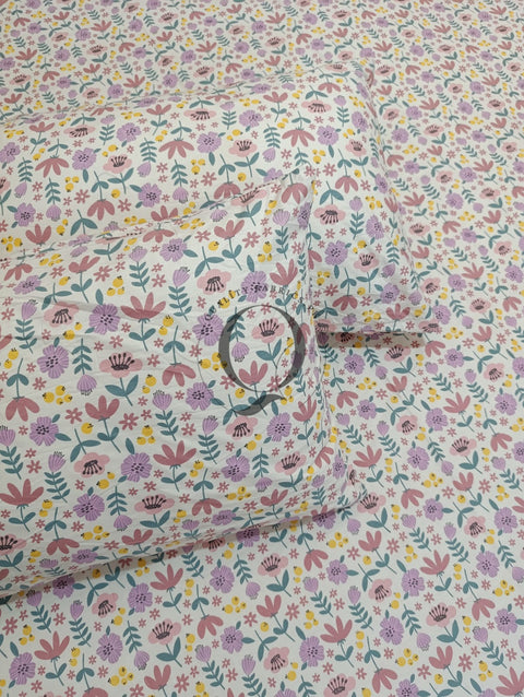 QF-2231: 3 Piece Cotton Bed Sheet