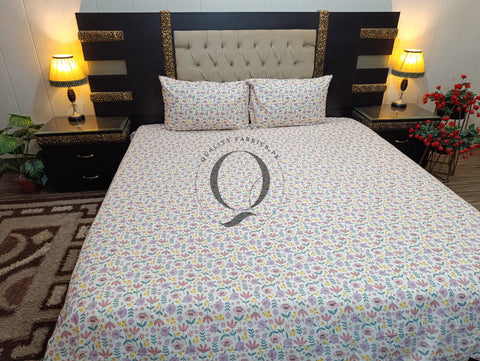 QF-2231: 3 Piece Cotton Bed Sheet