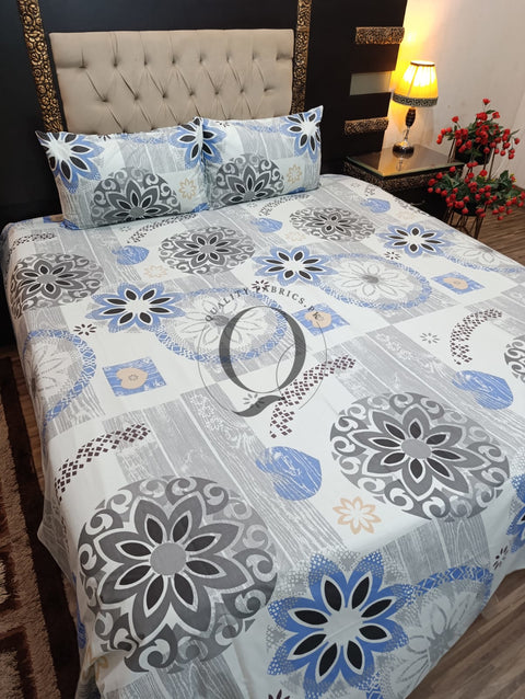 QF-2232: 3 Piece Cotton Bed Sheet