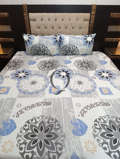 QF-2232: 3 Piece Cotton Bed Sheet