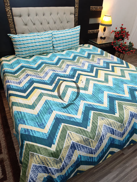 QF-2234: 3 Piece Cotton Bed Sheet