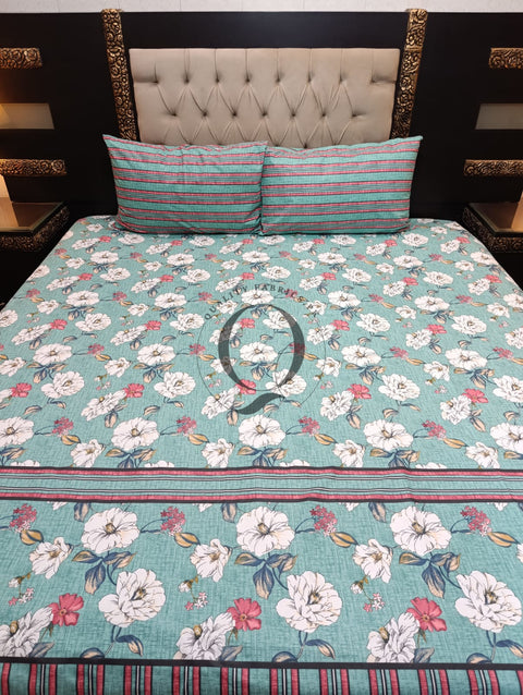 QF-2236: 3 Piece Cotton Bed Sheet