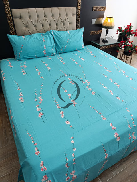 QF-2240: 3 Piece Cotton Bed Sheet