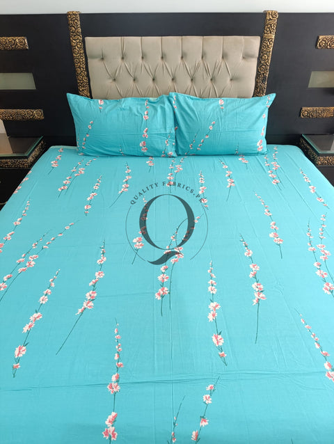 QF-2240: 3 Piece Cotton Bed Sheet