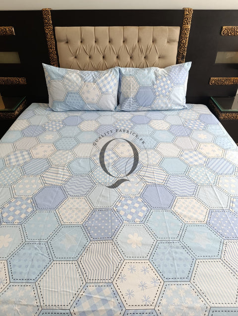 QF-2242: 3 Piece Cotton Bed Sheet