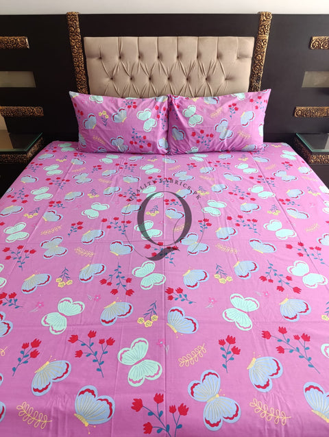 QF-2241: 3 Piece Cotton Bed Sheet