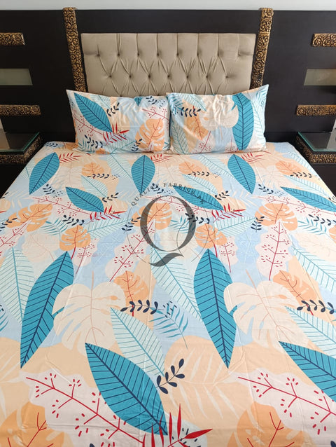 QF-2247: 3 Piece Cotton Bed Sheet