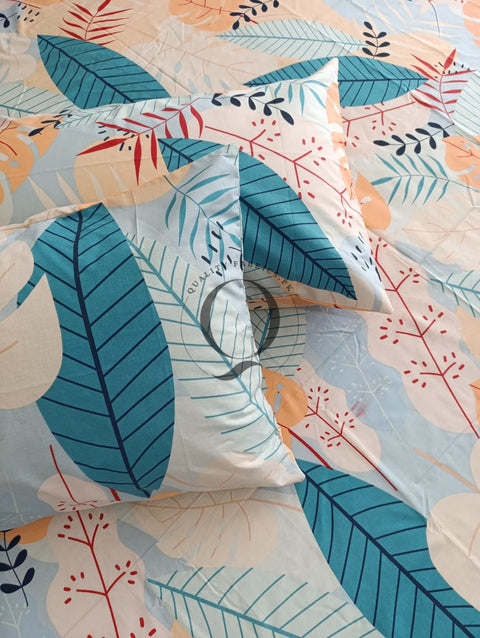 QF-2247: 3 Piece Cotton Bed Sheet