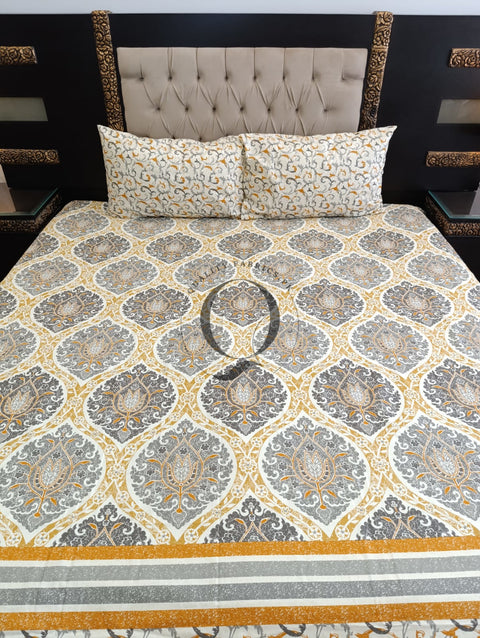 QF-2250: 3 Piece Cotton Bed Sheet