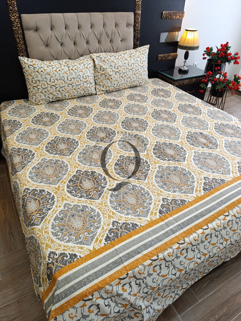 QF-2250: 3 Piece Cotton Bed Sheet