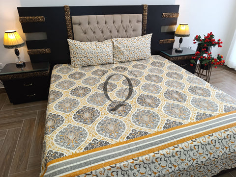 QF-2250: 3 Piece Cotton Bed Sheet