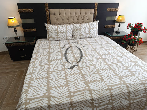 QF-2254: 3 Piece Cotton Bed Sheet