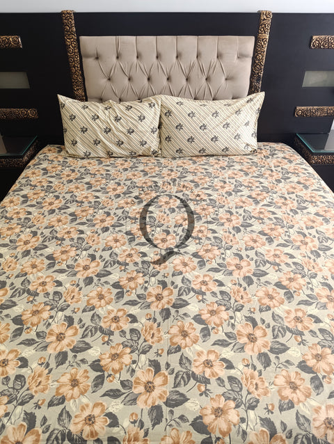 QF-2256: 3 Piece Cotton Bed Sheet