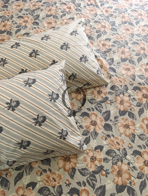 QF-2256: 3 Piece Cotton Bed Sheet