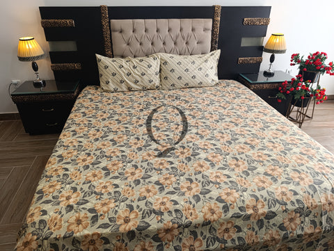 QF-2256: 3 Piece Cotton Bed Sheet