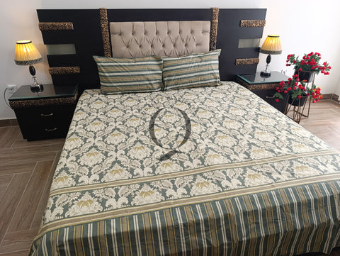 QF-2259: 3 Piece Cotton Bed Sheet