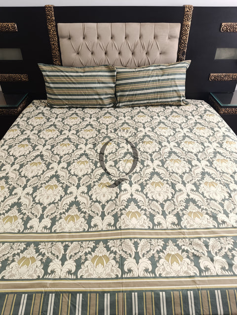 QF-2259: 3 Piece Cotton Bed Sheet