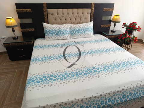 QF-2260: 3 Piece Cotton Bed Sheet