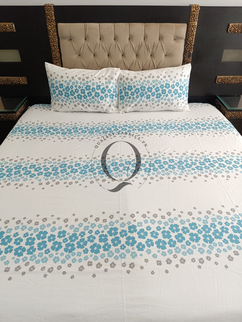 QF-2260: 3 Piece Cotton Bed Sheet