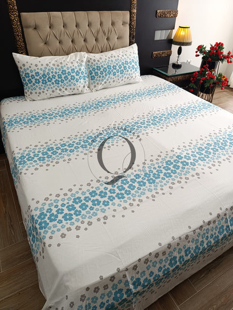 QF-2260: 3 Piece Cotton Bed Sheet