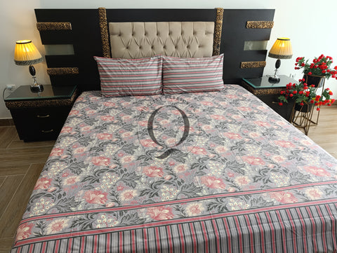 QF-2263: 3 Piece Cotton Bed Sheet