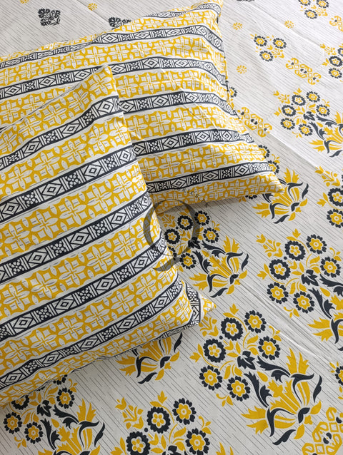 QF-2266: 3 Piece Cotton Bed Sheet