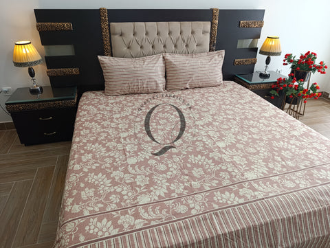 QF-2267: 3 Piece Cotton Bed Sheet