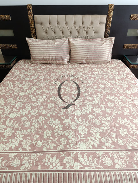 QF-2267: 3 Piece Cotton Bed Sheet