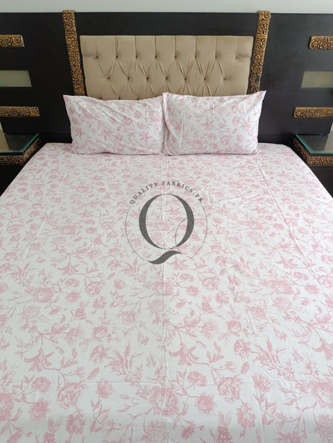 QF-2270: 3 Piece Cotton Bed Sheet