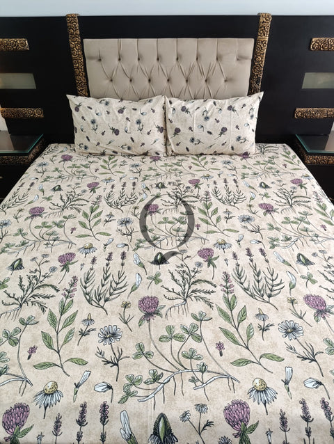 QF-2275: 3 Piece Cotton Bed Sheet