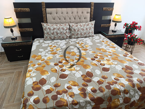 QF-2276: 3 Piece Cotton Bed Sheet
