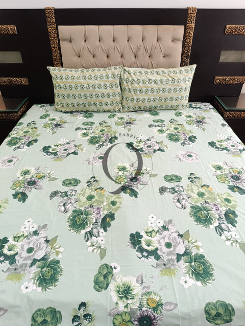 QF-2277: 3 Piece Cotton Bed Sheet